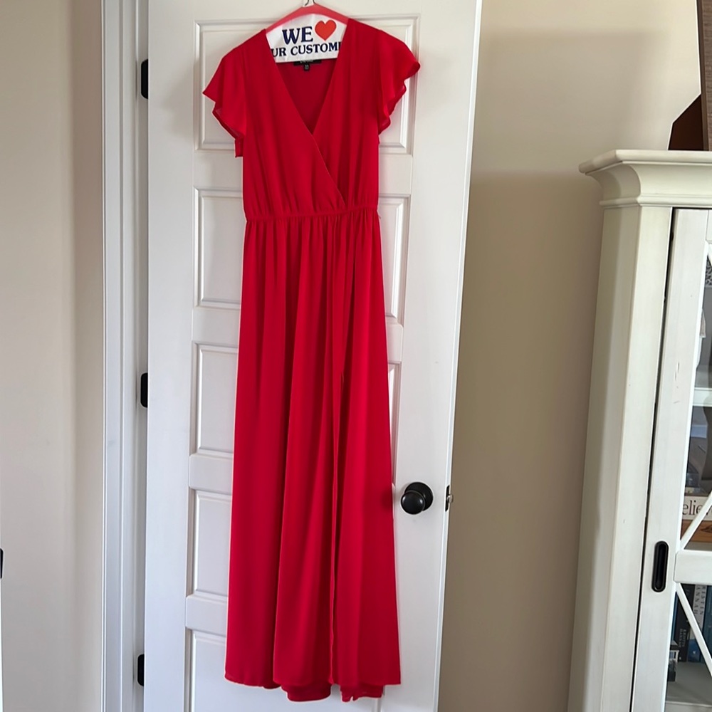 Lulu’s Women’s Maxi Red Dress